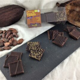 Boite de dégustation de Chocolat bio 75% "Tierra"