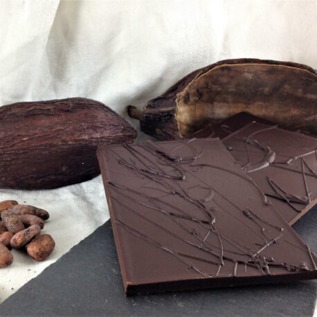 Le chocolat bio 75% cacao Nature