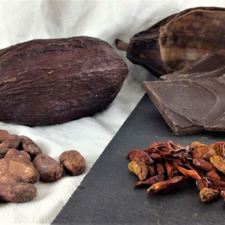 Le chocolat bio 75% cacao piment et citronnelle