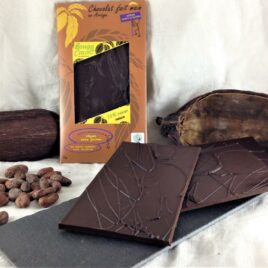Tablette chocolat bio nature 75% cacao